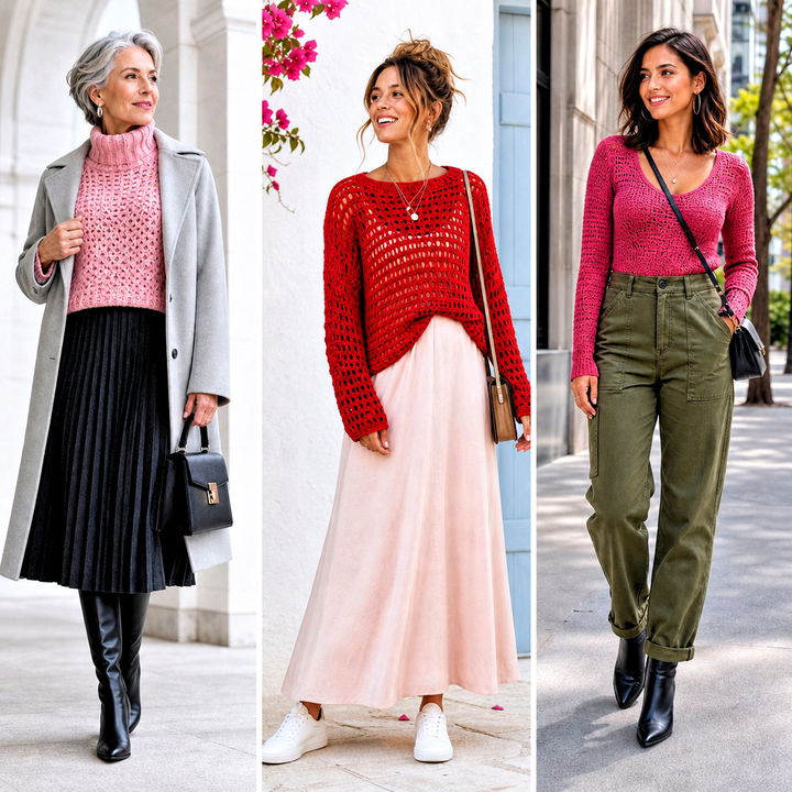 25 Crochet Quick Sweater Outfit Ideas for Stylish Makers