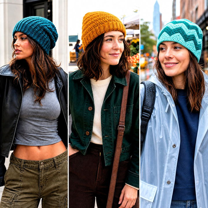 25 Crochet Rectangle Beanie Outfit Ideas for Cozy Style