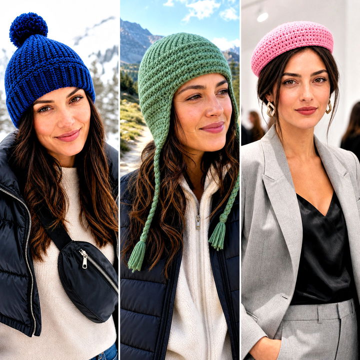 25 Crochet Short Rows Hat Outfit Ideas for Modern Handmade Style