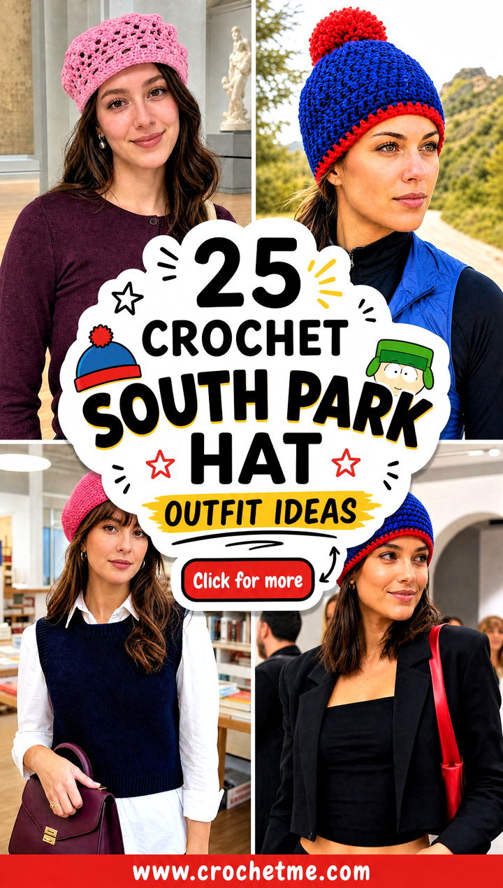 25 Crochet South Park Hat outfit ideas - 25 Crochet South Park Hat outfit ideas