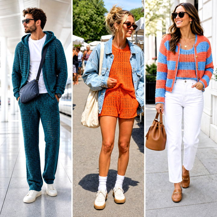 25 Crochet Sweater Set Outfit Ideas for Effortless Style