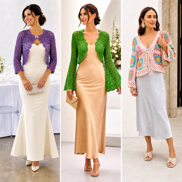 25 Crochet Wedding Bolero Outfit Ideas for Elegant Brides
