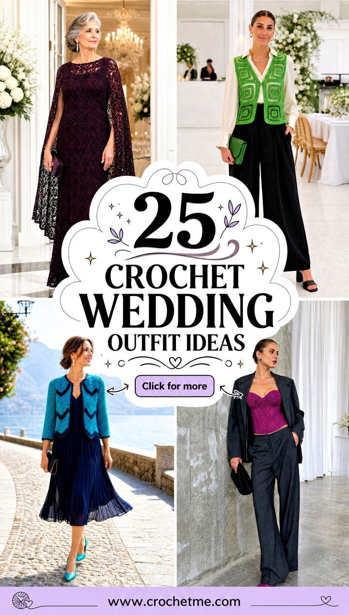 25 Crochet Wedding Outfit ideas - 25 Crochet Wedding Outfit ideas
