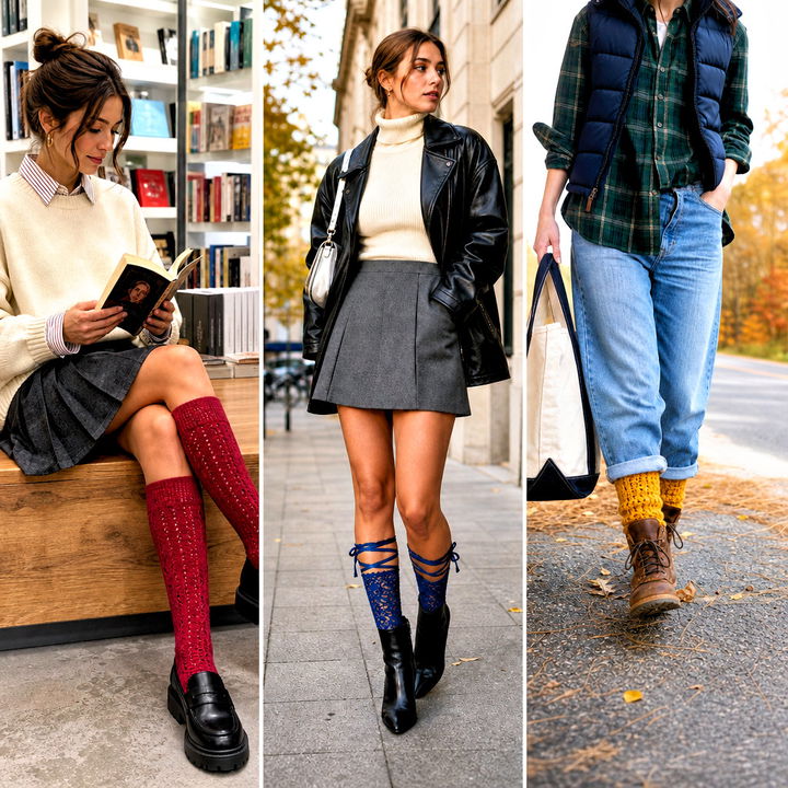 25 Crocheted Socks Outfit Ideas for Easy, Cozy Winter Style