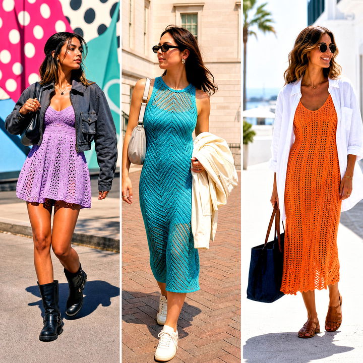 25 Cute Crochet Dress Outfit Ideas for Dreamy Summer Style