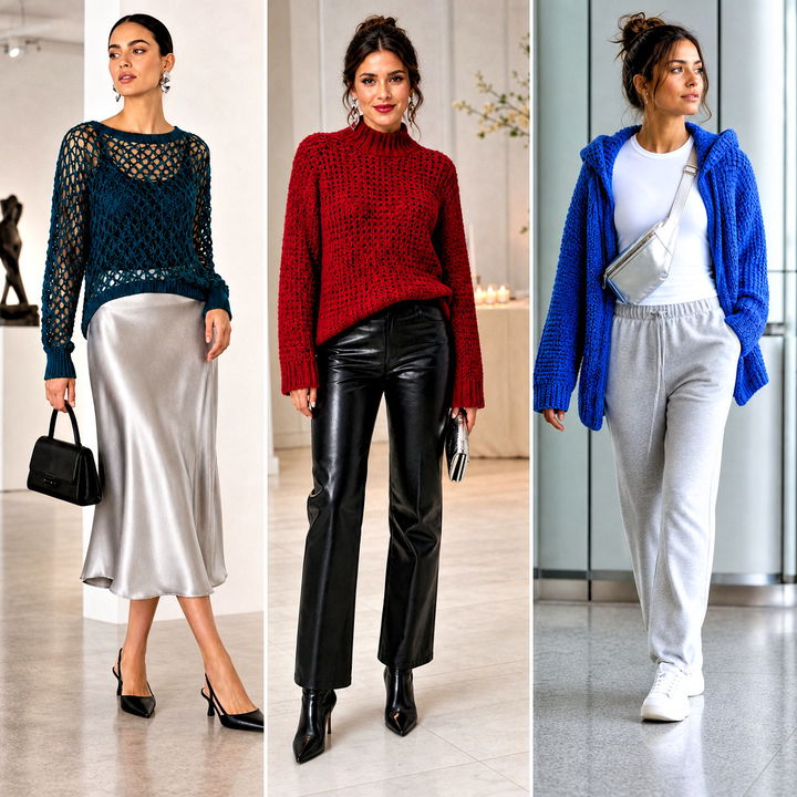 25 Cute Crochet Jumper Outfit Ideas for Cozy Layered Looks