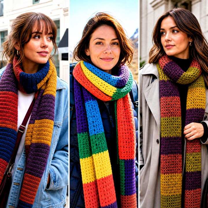 25 Doctor Who Crochet Scarf Outfit Ideas for Iconic Fan Style