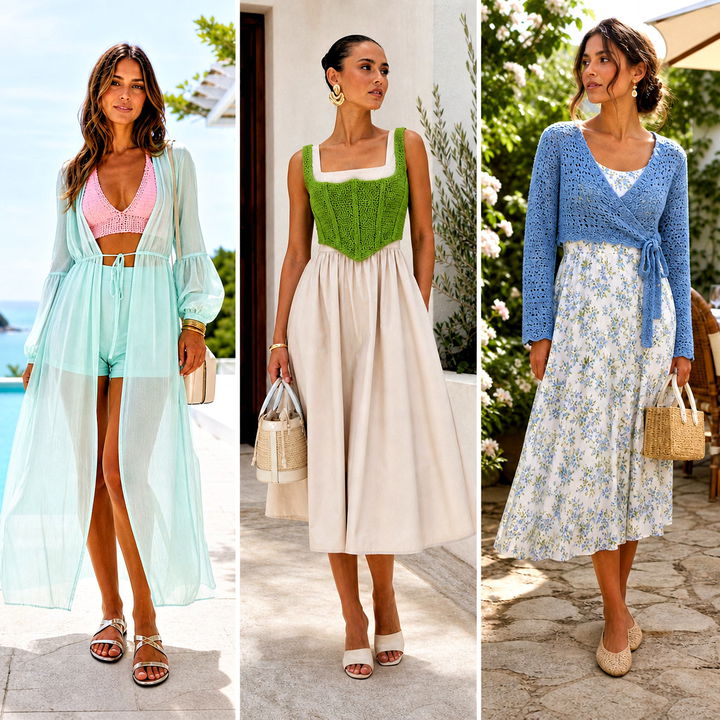 25 Dresses With Crochet Top Outfit Ideas for Summer Style