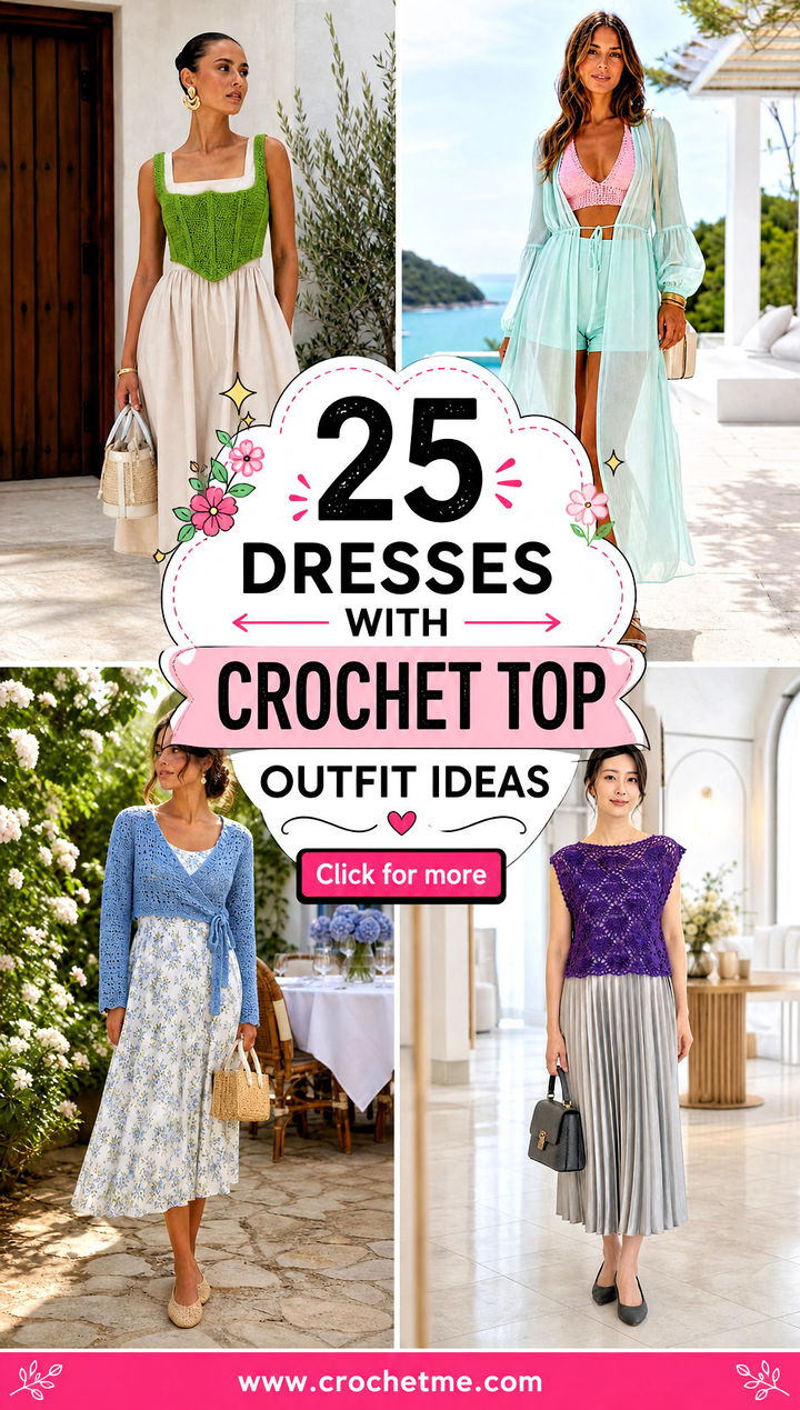 25 Dresses With Crochet Top outfit ideas - 25 Dresses With Crochet Top outfit ideas