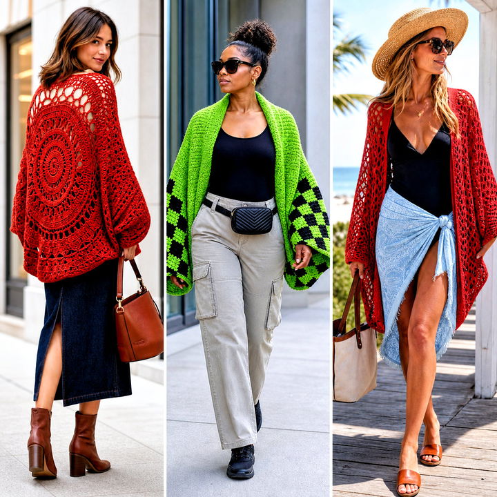 25 Easy Crochet Cocoon Shrug Outfit Ideas for Cozy Layering