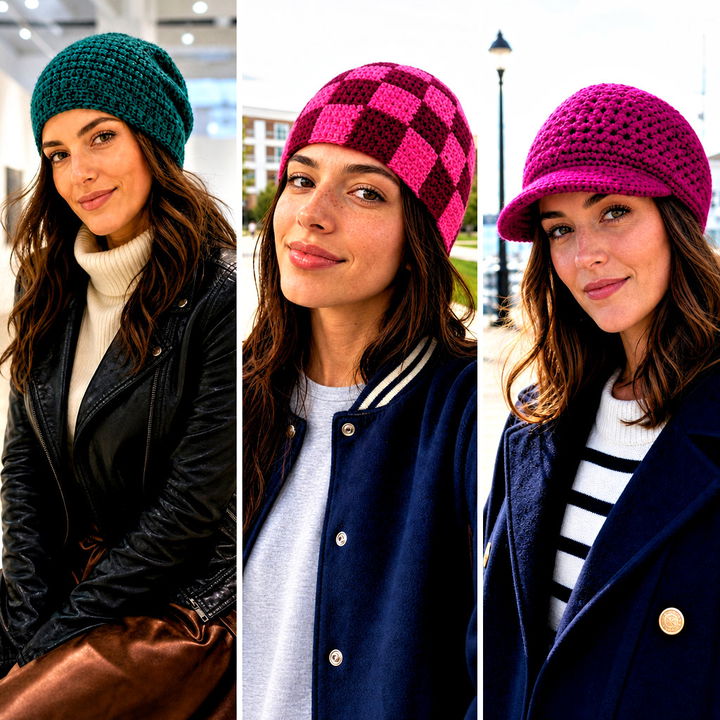 25 Fall Crochet Beanie Outfit Ideas for Cozy, Chic Days