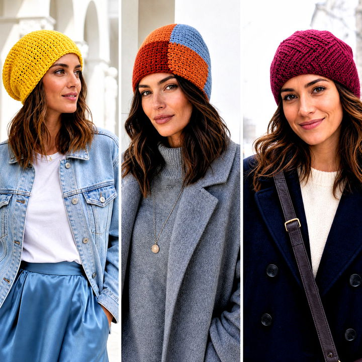 25 Fast Crochet Beanie Outfit Ideas for Quick Cozy Style