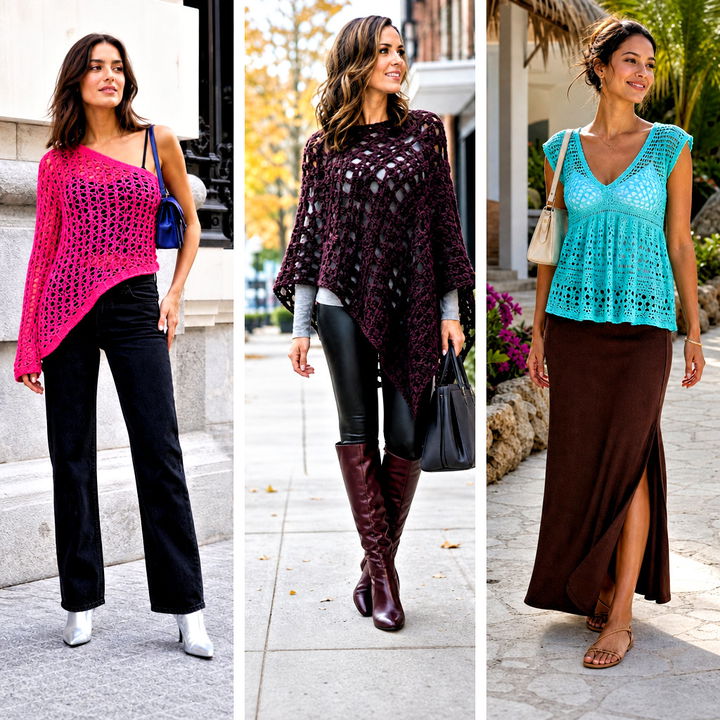 25 Flowy Crochet Top Outfit Ideas for Effortless Summer Style