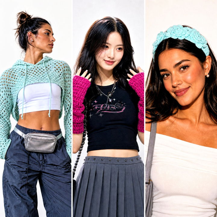 25 K Pop Crochet Clothes and Outfit Ideas for Trendy Fans