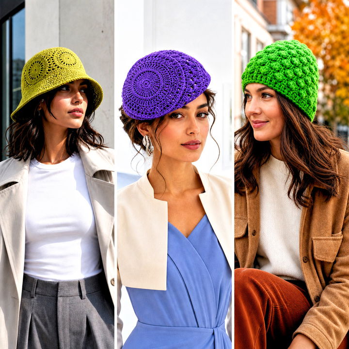 25 Magic Circle Crochet Hat Outfit Ideas for Whimsical Style