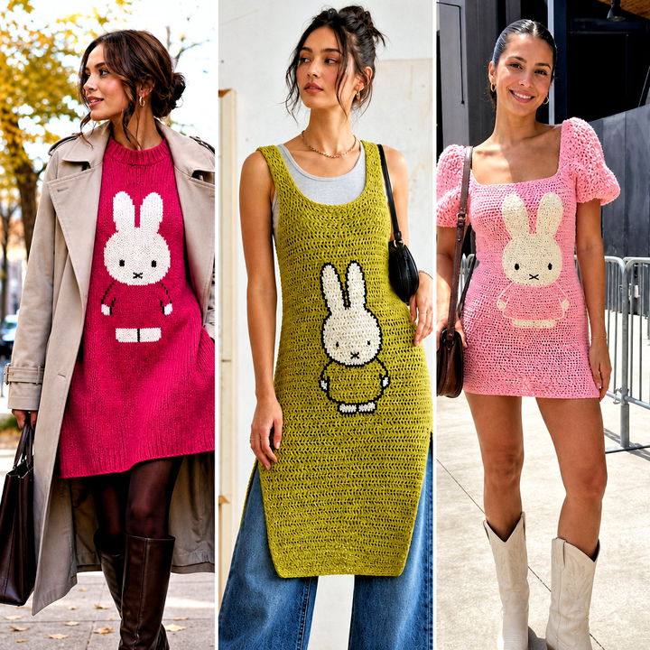 25 Miffy Crochet Dress Outfit Ideas for Playful Everyday Style
