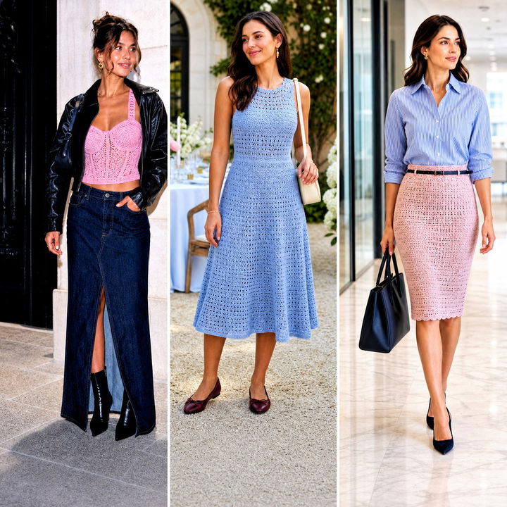 25 Pastel Crochet Clothes and Outfit Ideas for Chic Spring Style