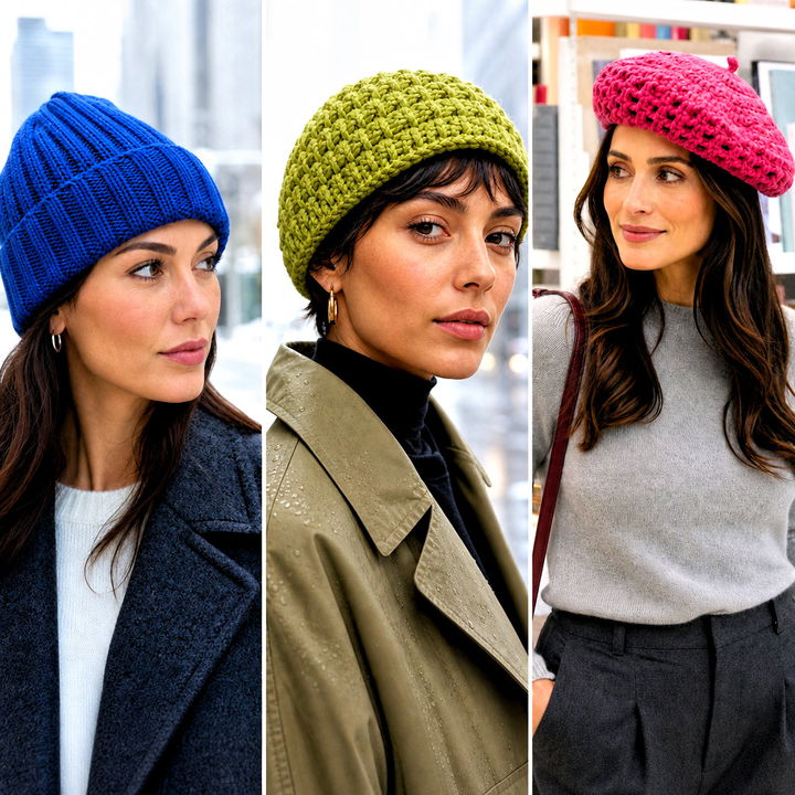 25 Quick Crochet Hats Outfit Ideas for Cozy Winter Style