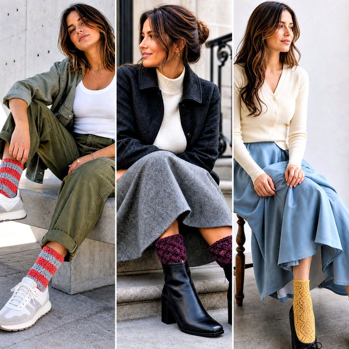 25 Quick Crochet Socks Outfit Ideas for Easy Cozy Looks