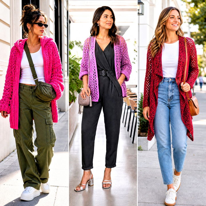 25 Simple Crochet Cardigan for Women Outfit Ideas to Try