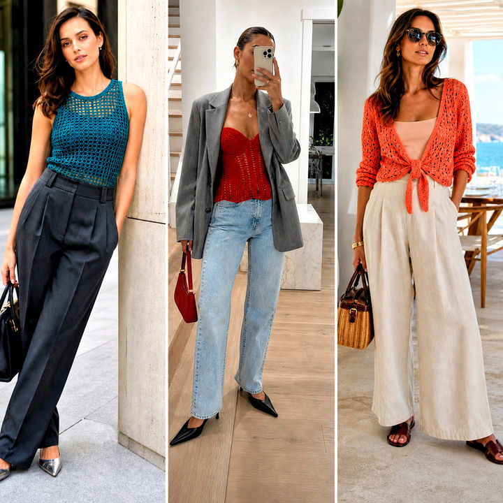 25 Spring Crochet Tops Outfit Ideas for Fresh Seasonal Style