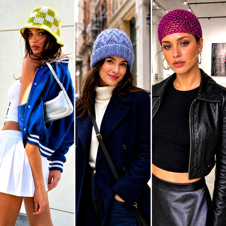 25 Taylor Swift Crochet Hat Outfit Ideas for Cozy Eras Style