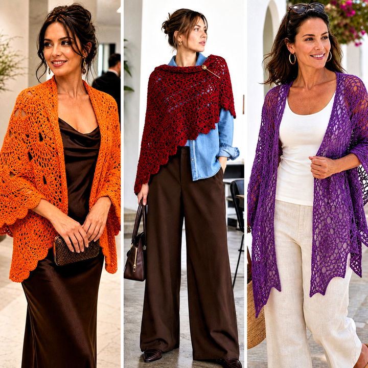 25 Victorian Crochet Shawl Outfit Ideas for Elegant Looks
