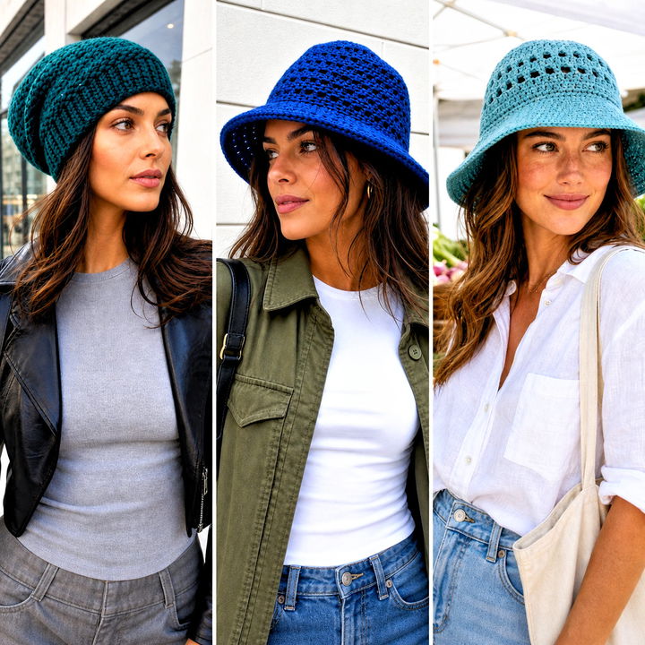 25 Wool Ease Crochet Hat Outfit Ideas for Effortless Winter Style