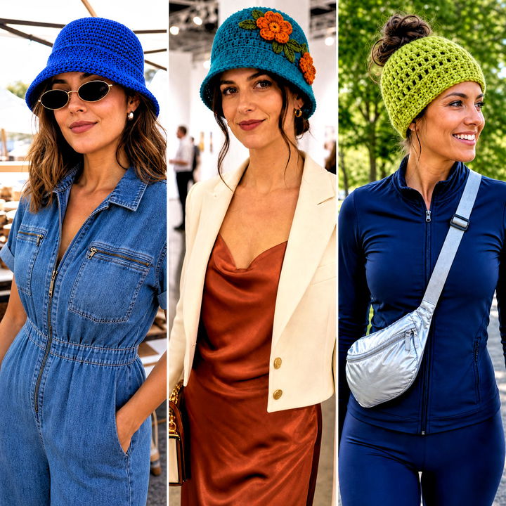 25 Worsted Weight Yarn Crochet Hat outfit ideas