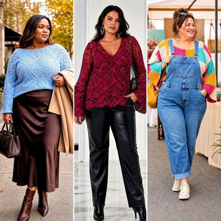 25 Xl Crochet Top Outfit Ideas for Flattering Summer Style