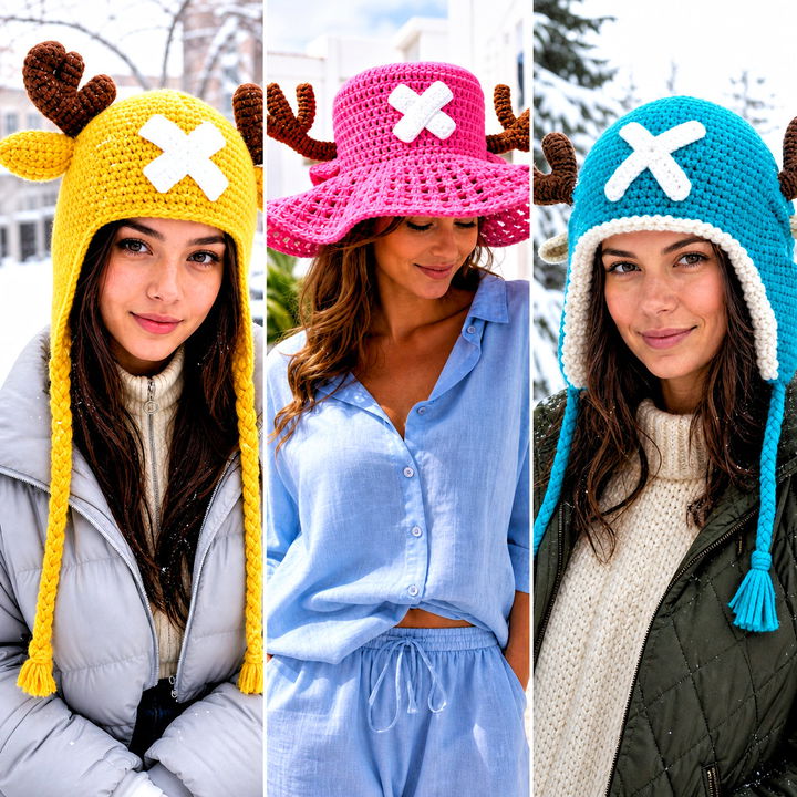 25 Chopper Crochet Hat Outfit Ideas for Stylish Anime Fans
