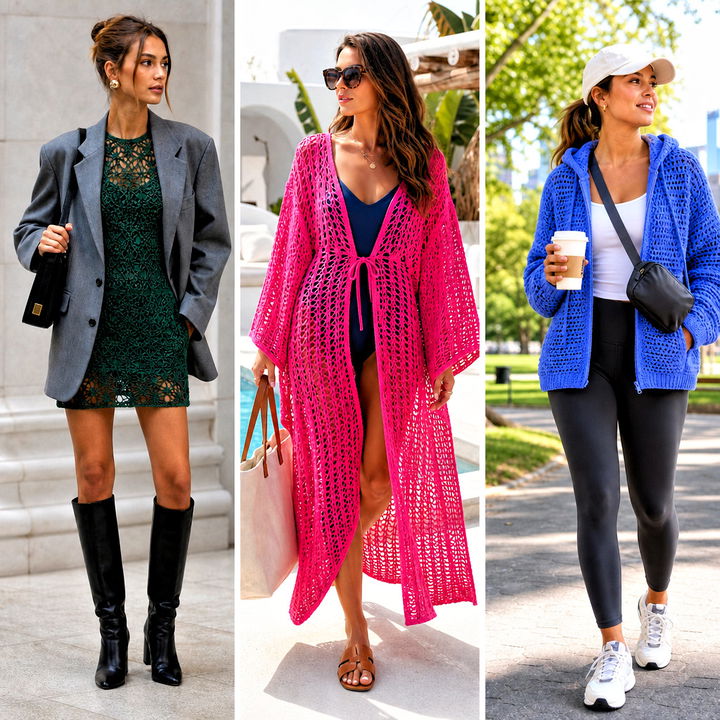 25 Cool Crochet Clothes and Outfit Ideas for Trendy Style