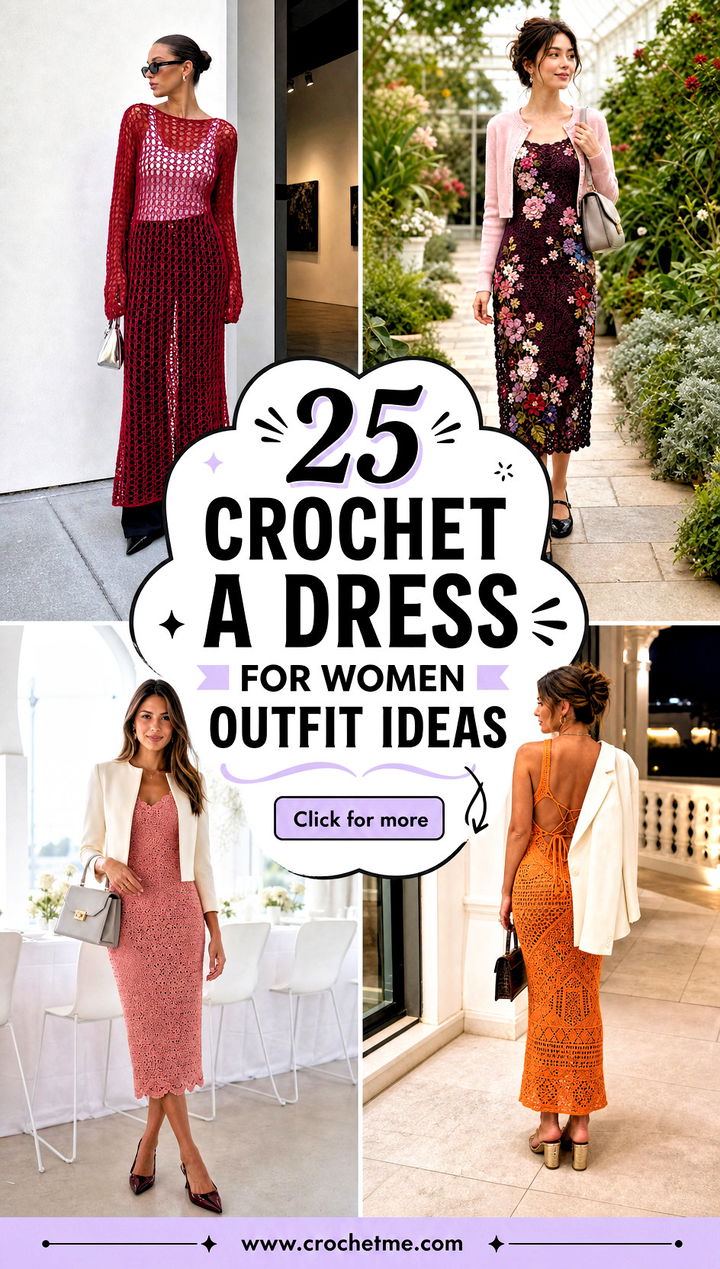 25 crochet a dress for women outfit ideas - 25 crochet a dress for women outfit ideas