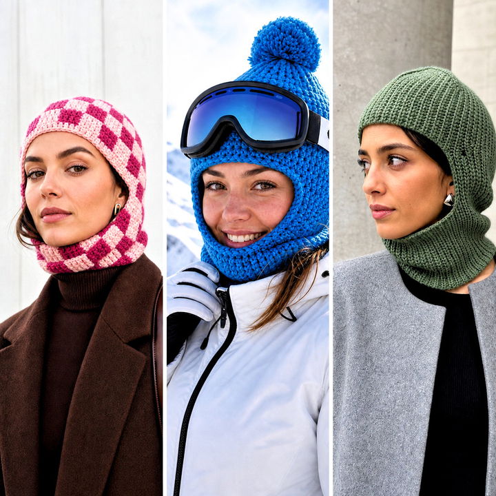 25 Crochet Balaclava Hat Outfit Ideas for Cozy Winter Style