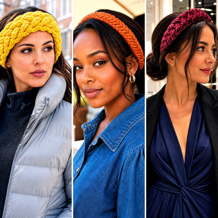 25 Crochet Braid Headband Outfit Ideas for Cozy Everyday Looks
