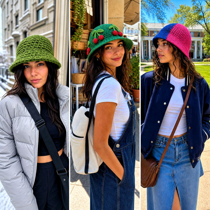 25 Crochet Bucket Hat Ideas for Trendy Warm-Weather Looks