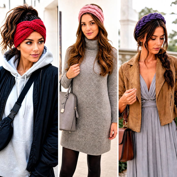 25 Crochet Cable Headband Outfit Ideas for Cozy Winter Style