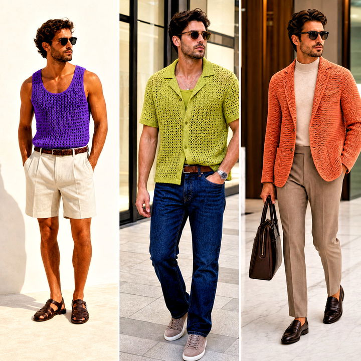 25 Crochet Clothes Men Ideas for Stylish Everyday Looks