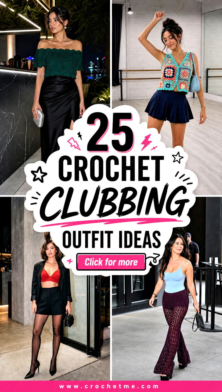 25 crochet clubbing outfit ideas - 25 crochet clubbing outfit ideas