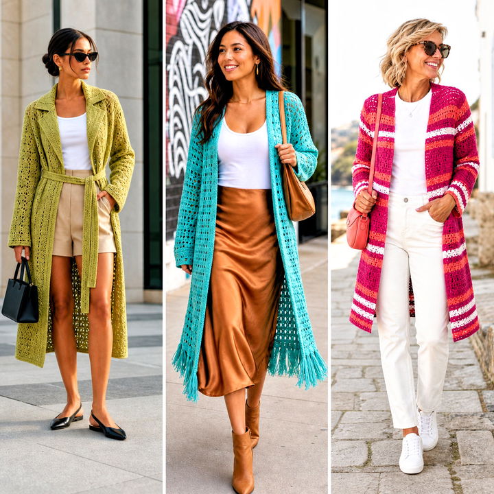 25 Crochet Coat Ideas for Cozy, Fashion-Forward Layers