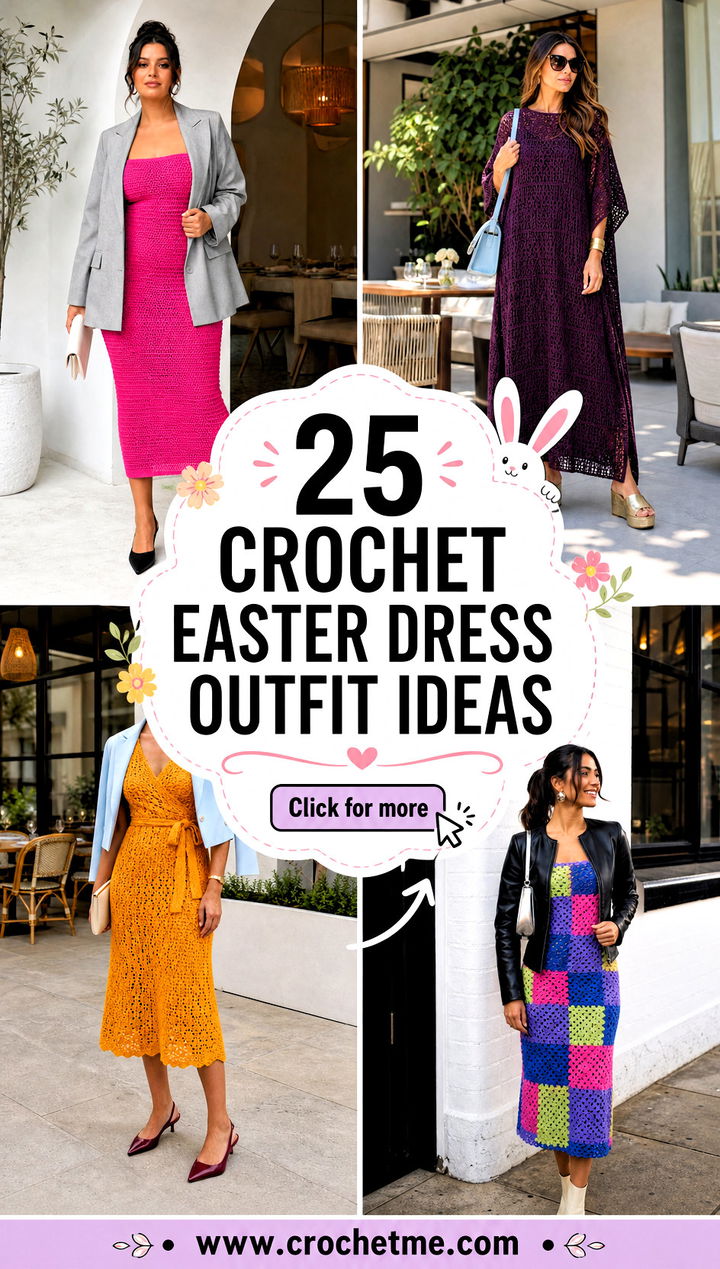 25 crochet easter dress outfit ideas - 25 crochet easter dress outfit ideas