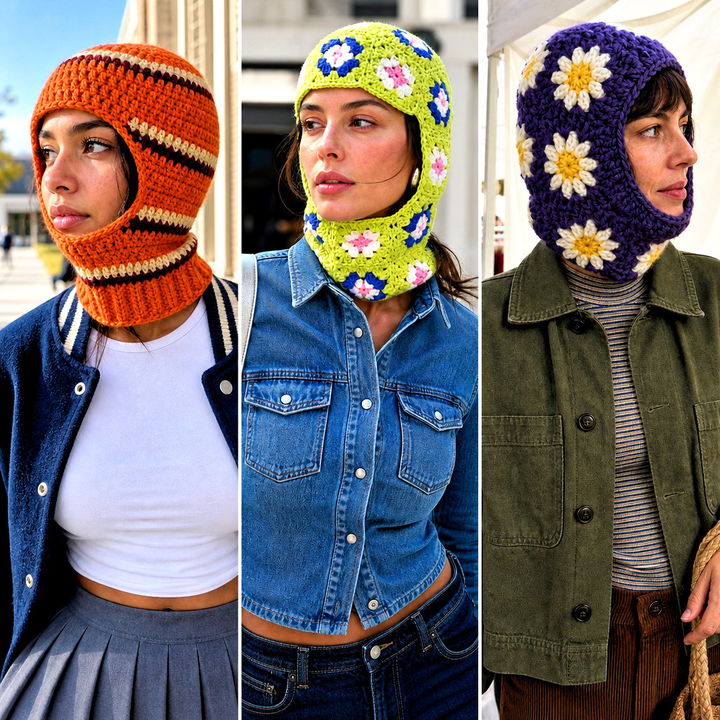25 Crochet Helmet Balaclava Outfit Ideas for Cozy Winter Style