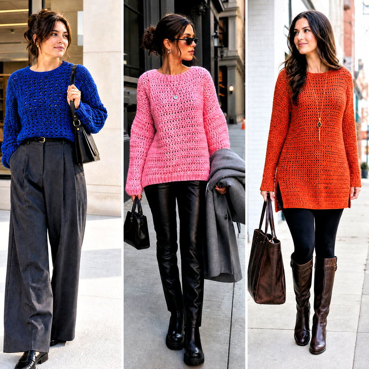25 Crochet Rory Gilmore Sweater Outfit Ideas for Cozy Fall