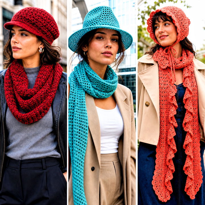25 Crochet Scarf Hat Combo Outfit Ideas for Cozy Winter Style
