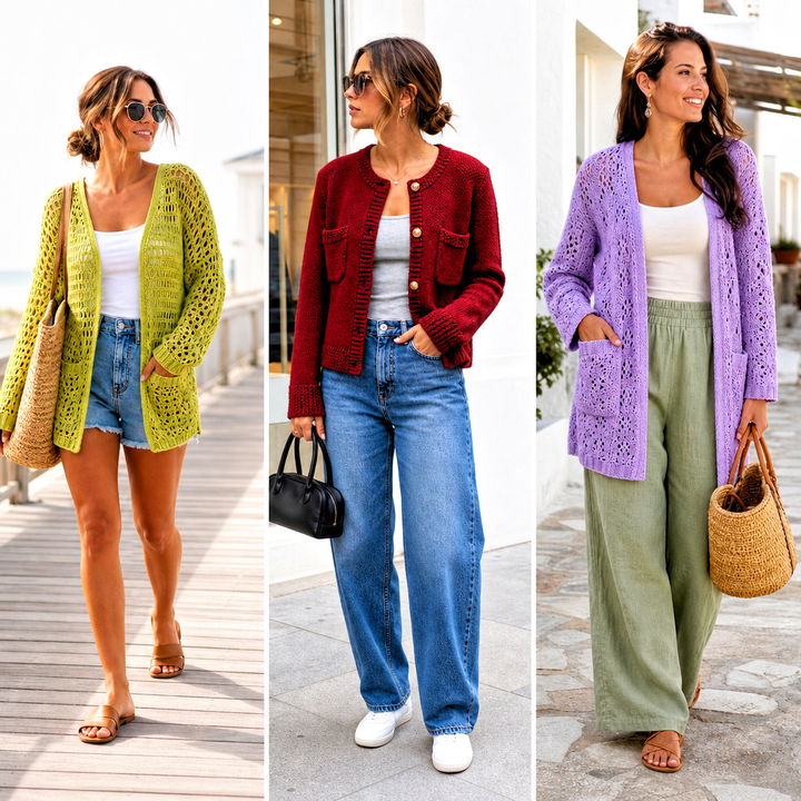 25 Crochet Sweater With Pockets Outfit Ideas for Cozy Days