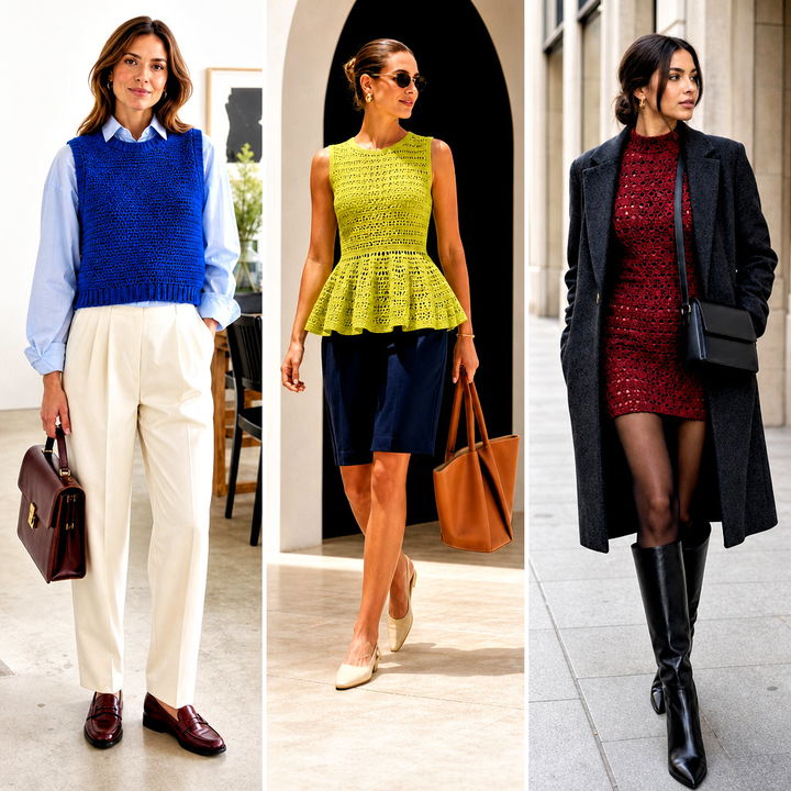 25 Crochet Women Clothes and Outfit Ideas for Modern Style