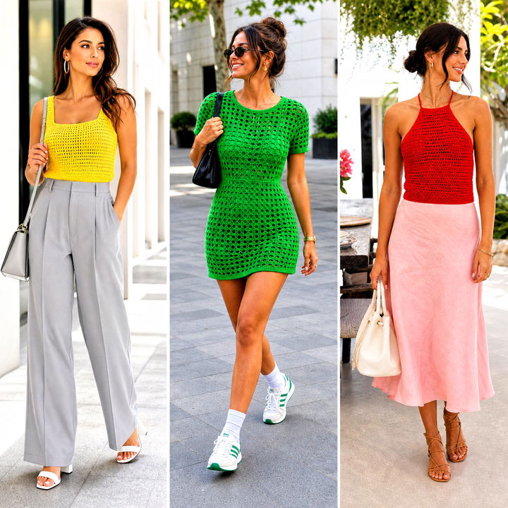25 Crochet Womens Clothes and Outfit Ideas for Fresh Looks