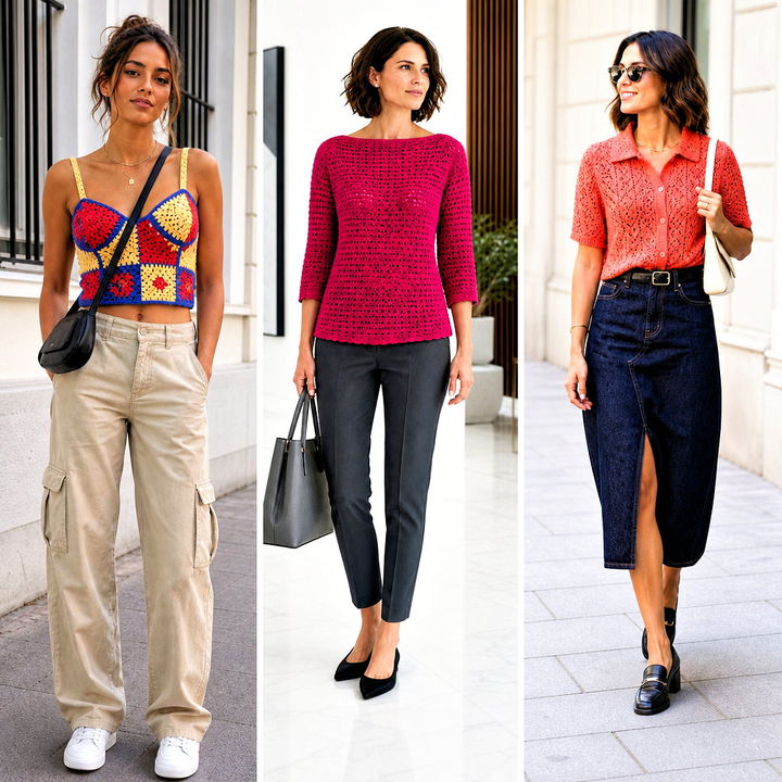 25 Designer Crochet Top Outfit Ideas for Elevated Summer Style