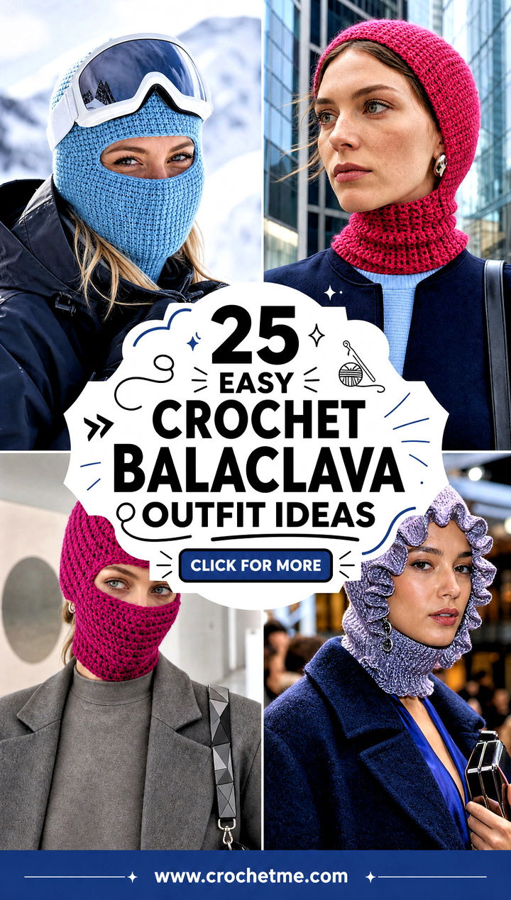 25 easy crochet balaclava outfit ideas - 25 easy crochet balaclava outfit ideas