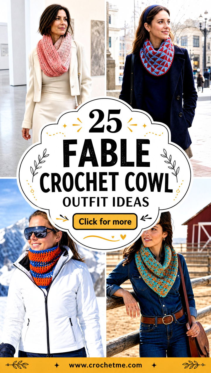 25 fable crochet cowl outfit ideas - 25 fable crochet cowl outfit ideas